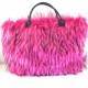 BOLSO DE PIEL Y PELO I327