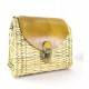 BOLSO DE RAFIA Y PIEL R08
