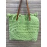BOLSO TRICOT Y PIEL I580