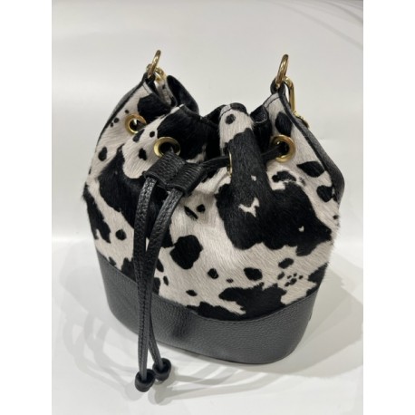 BOLSO BOMBONERA ANIMAL PRINT
