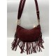 bolso piel flecos i904