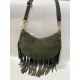 bolso piel flecos i904