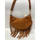 bolso piel flecos i904