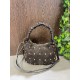 Bolso piel con tachuela i907