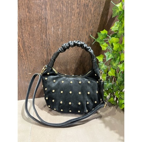 Bolso piel con tachuela i907